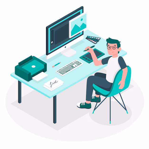 Graphic Designing at Pixel Blueprint
